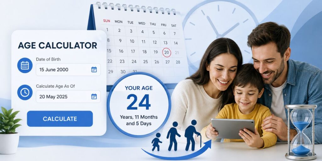 Age Calculator: Find Your Exact Age by Date of Birth